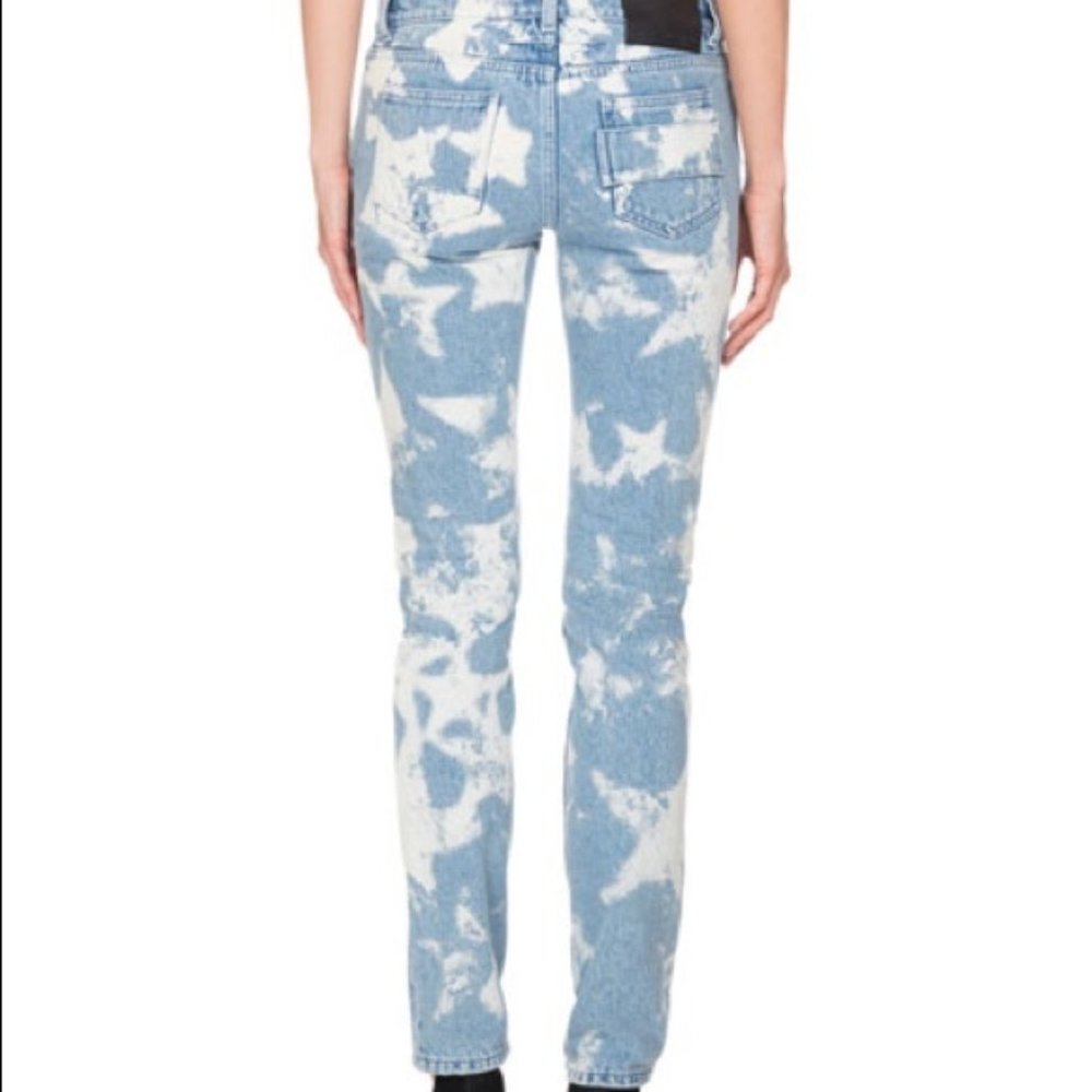 Givenchy Star Bleached Denim Jeans - Picture 3 of 13